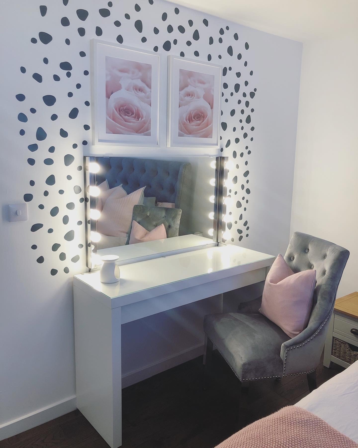 Assorted Shapes Personalised Wall Stickers Bedroom Kids Nursery Dressing Room Home Decor Murals