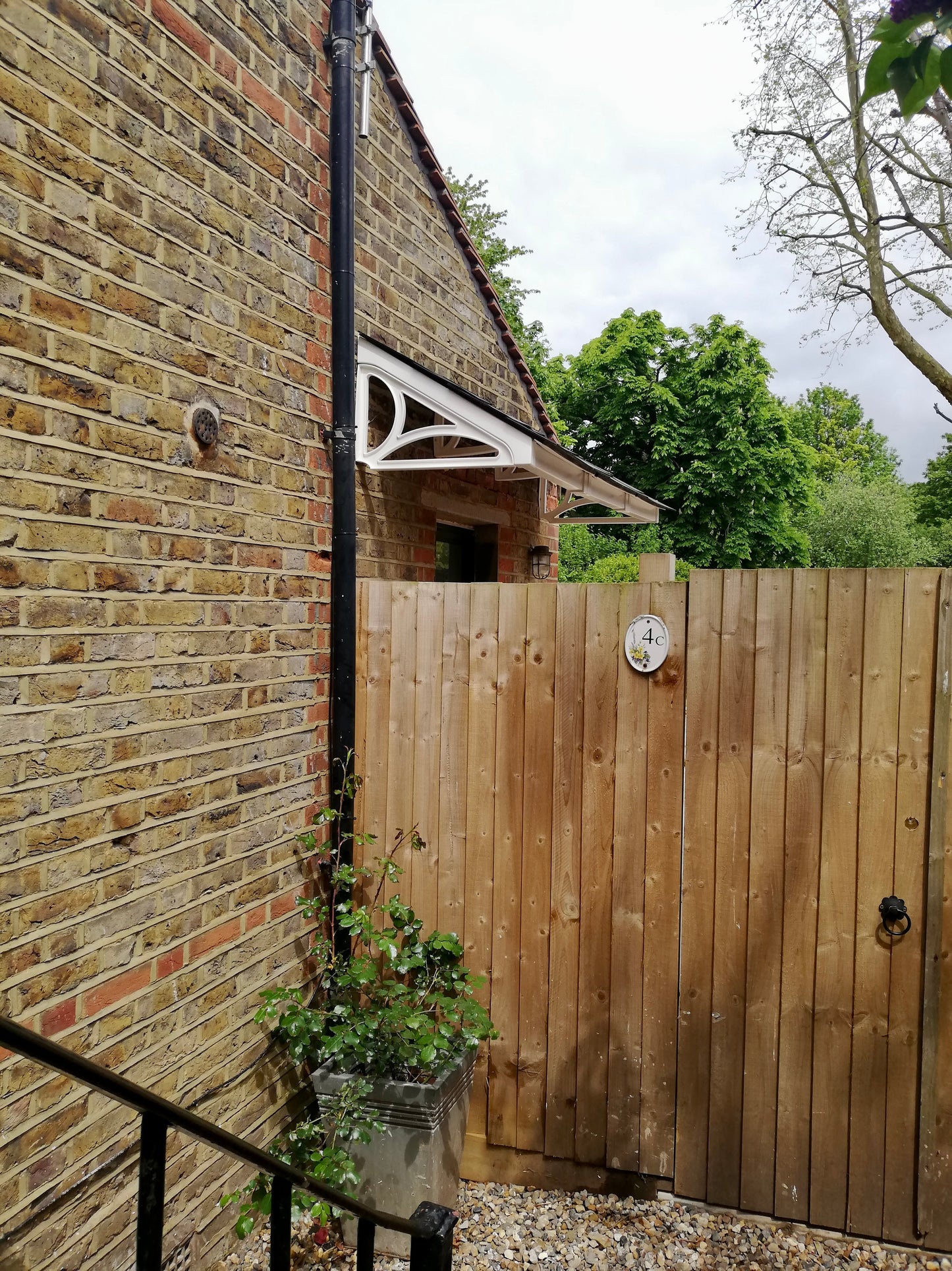 Cosgrove Lean-To Door Canopy - Flat Pack Porch Canopy