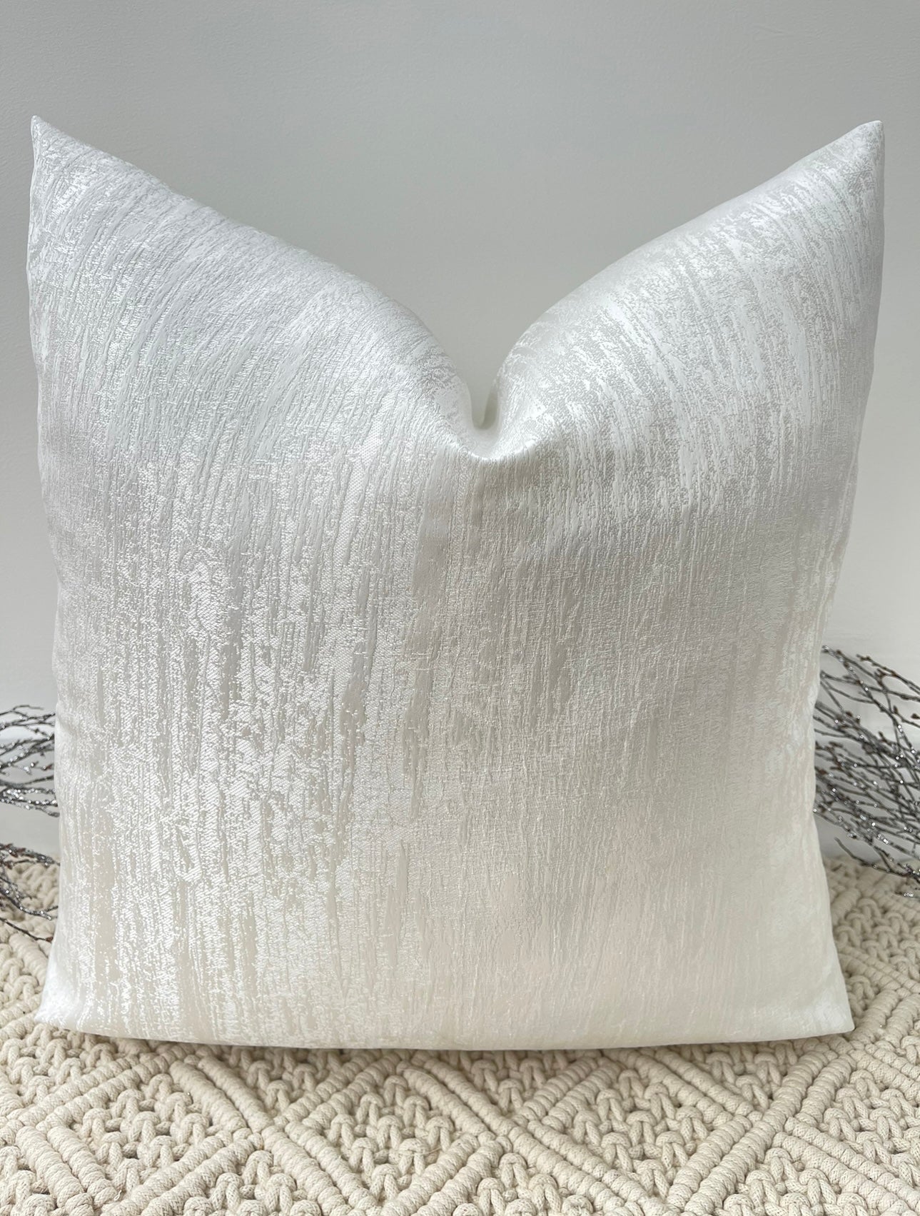 The Couture Cushion - The White Stella - Style No. 120