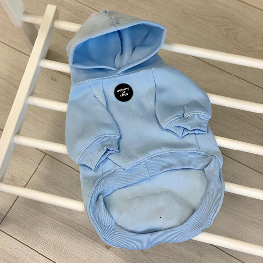 Dog Hoodie - Sky Blue