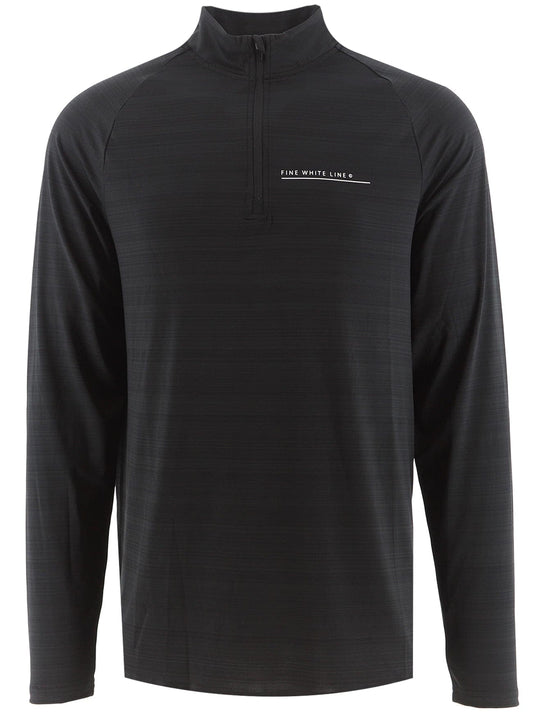 Men's Comet Black 1/4 Zip Jacket