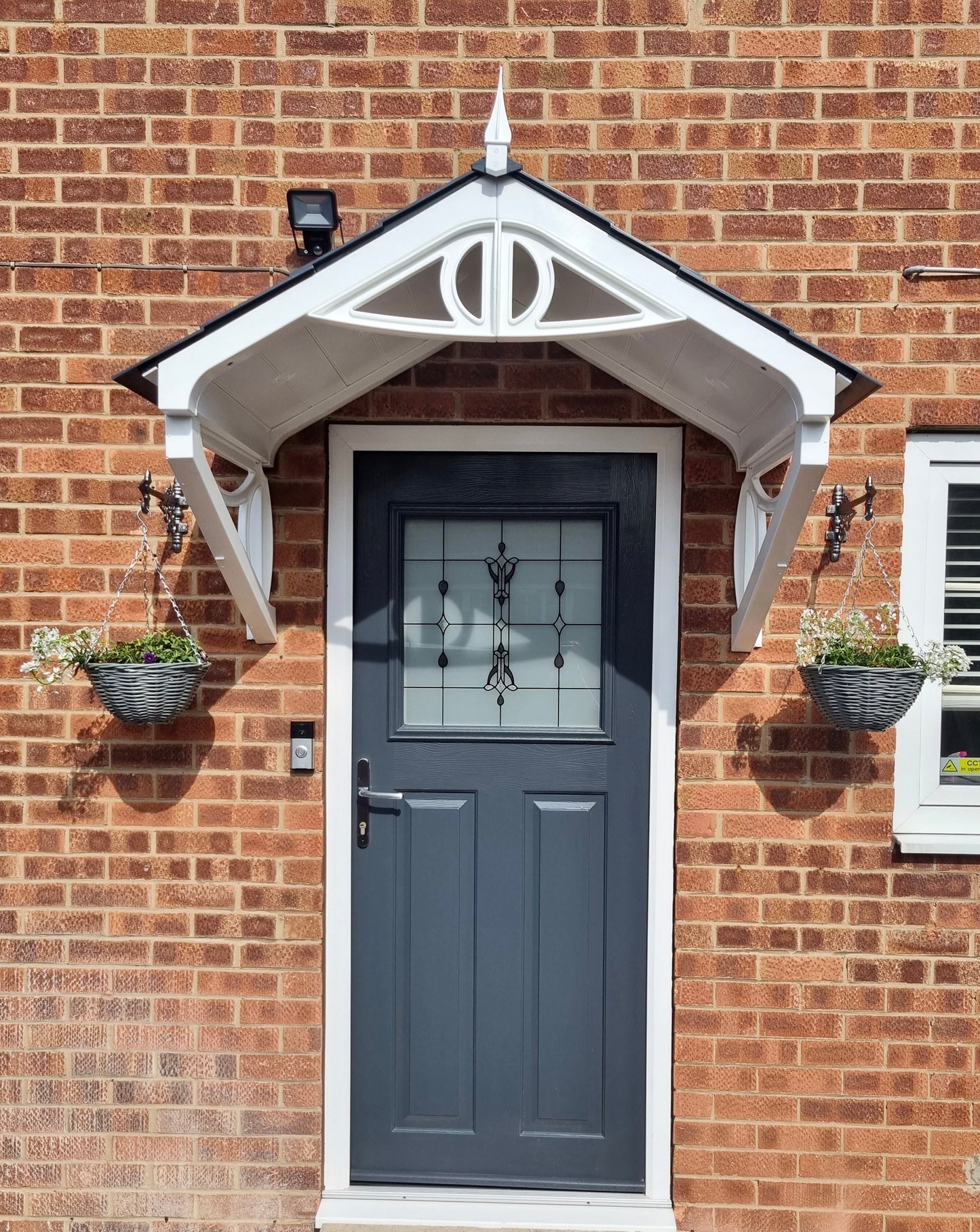 Rockingham Door Canopy 149cm - Flat Pack Porch Canopy