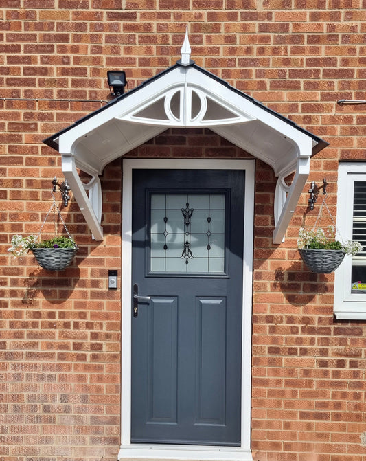 Rockingham Door Canopy 149cm - Flat Pack Porch Canopy