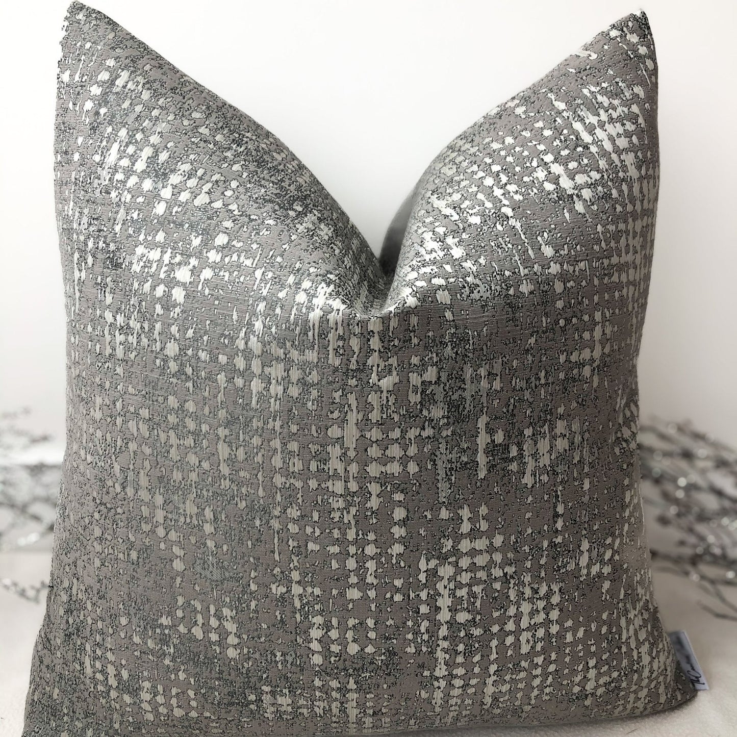 The Couture Cushion - The Charcoal Herrera - Style No. 61