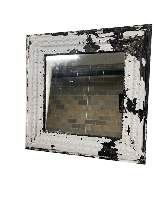 Pressed Tin Ceiling Tile Mirror (RW10)