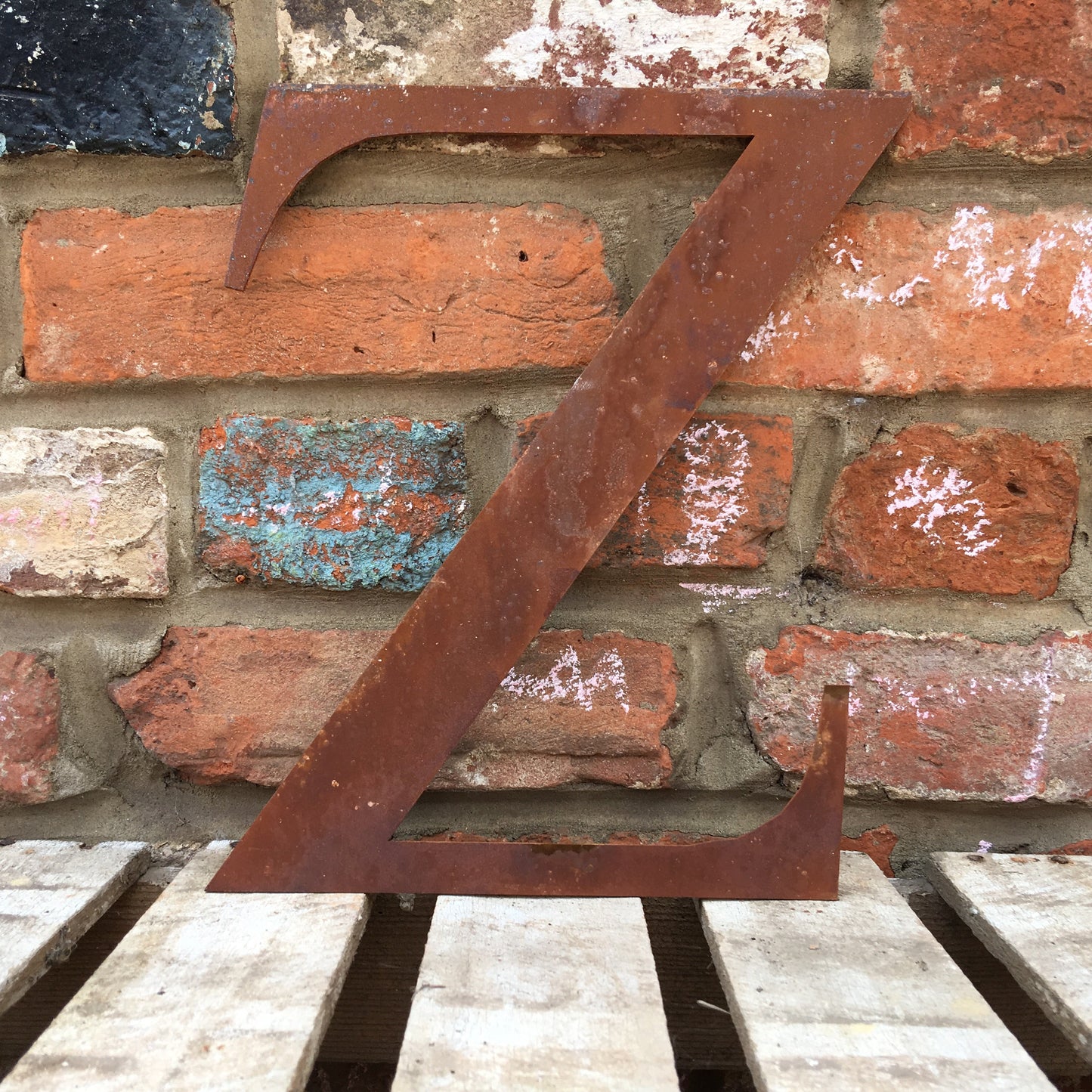 Classic Rusty Metal Letters 5" And 12" A-Z 0-9 Rustic Signs For The Home And Garden