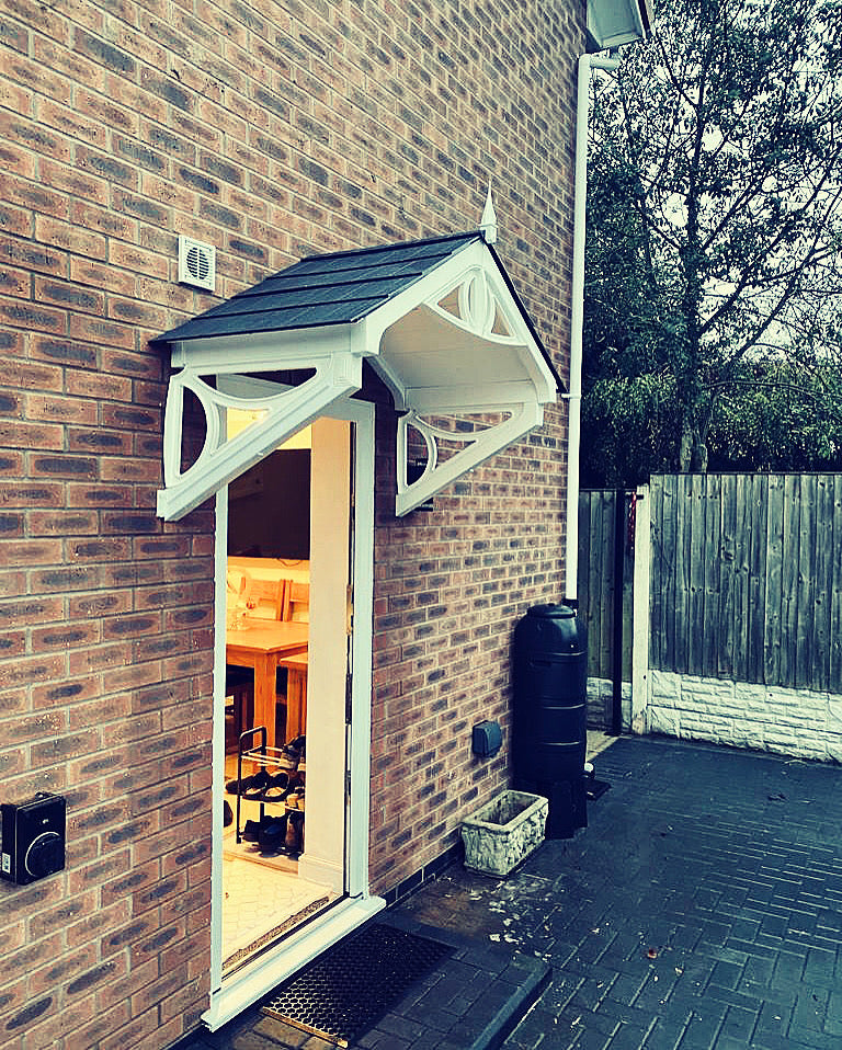 Rockingham Door Canopy 149cm - Flat Pack Porch Canopy