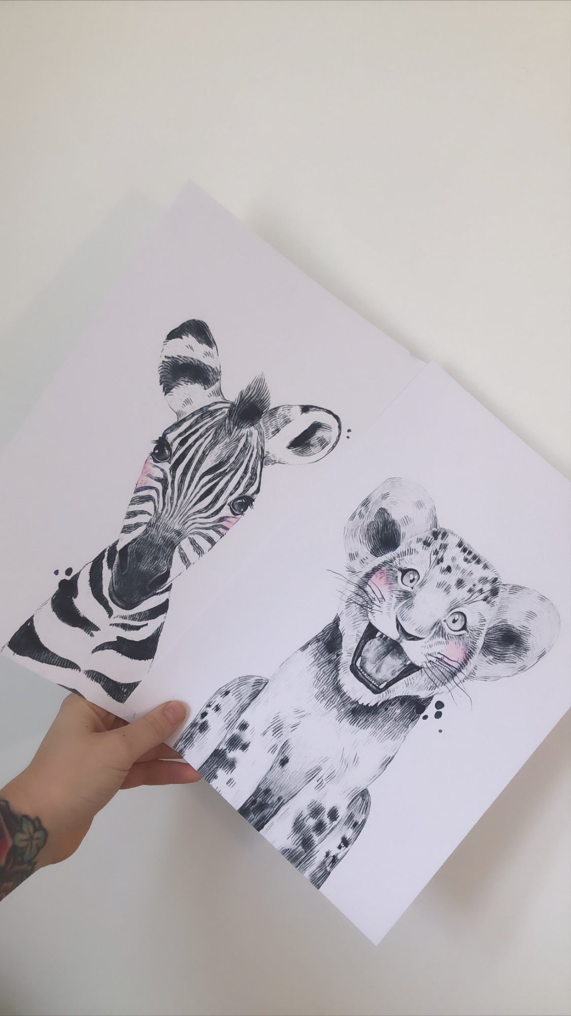 Lion Nursery Children's Room Wall Decor Print - Lion Only