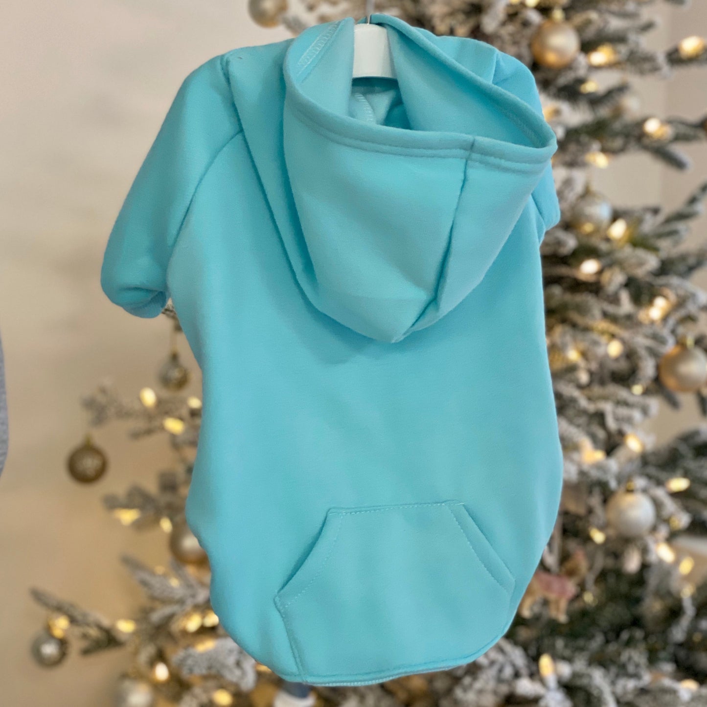 Dog Hoodie - Light Teal