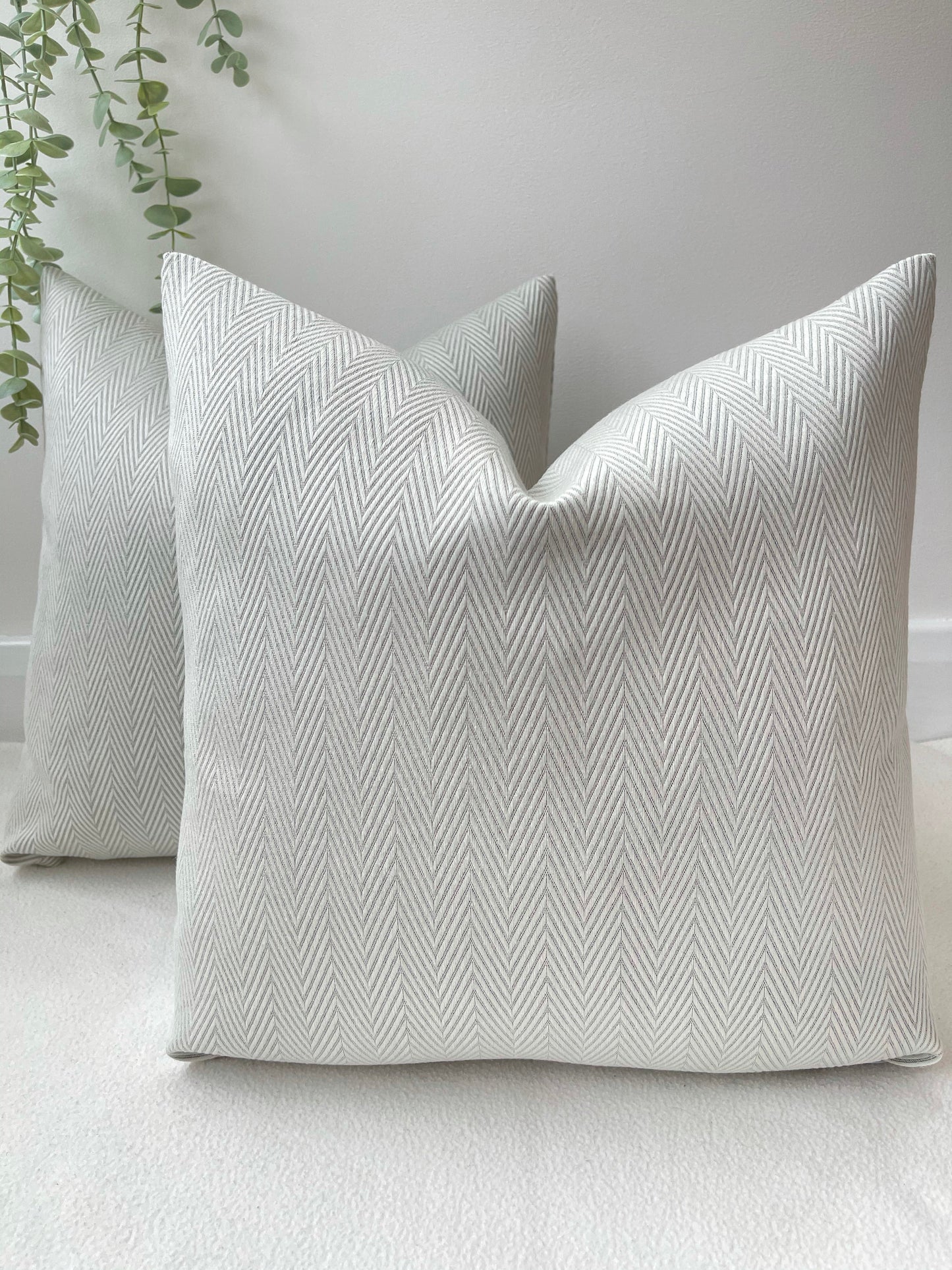The Couture Cushion - The Outdoor Grey Kady - Style No. 22