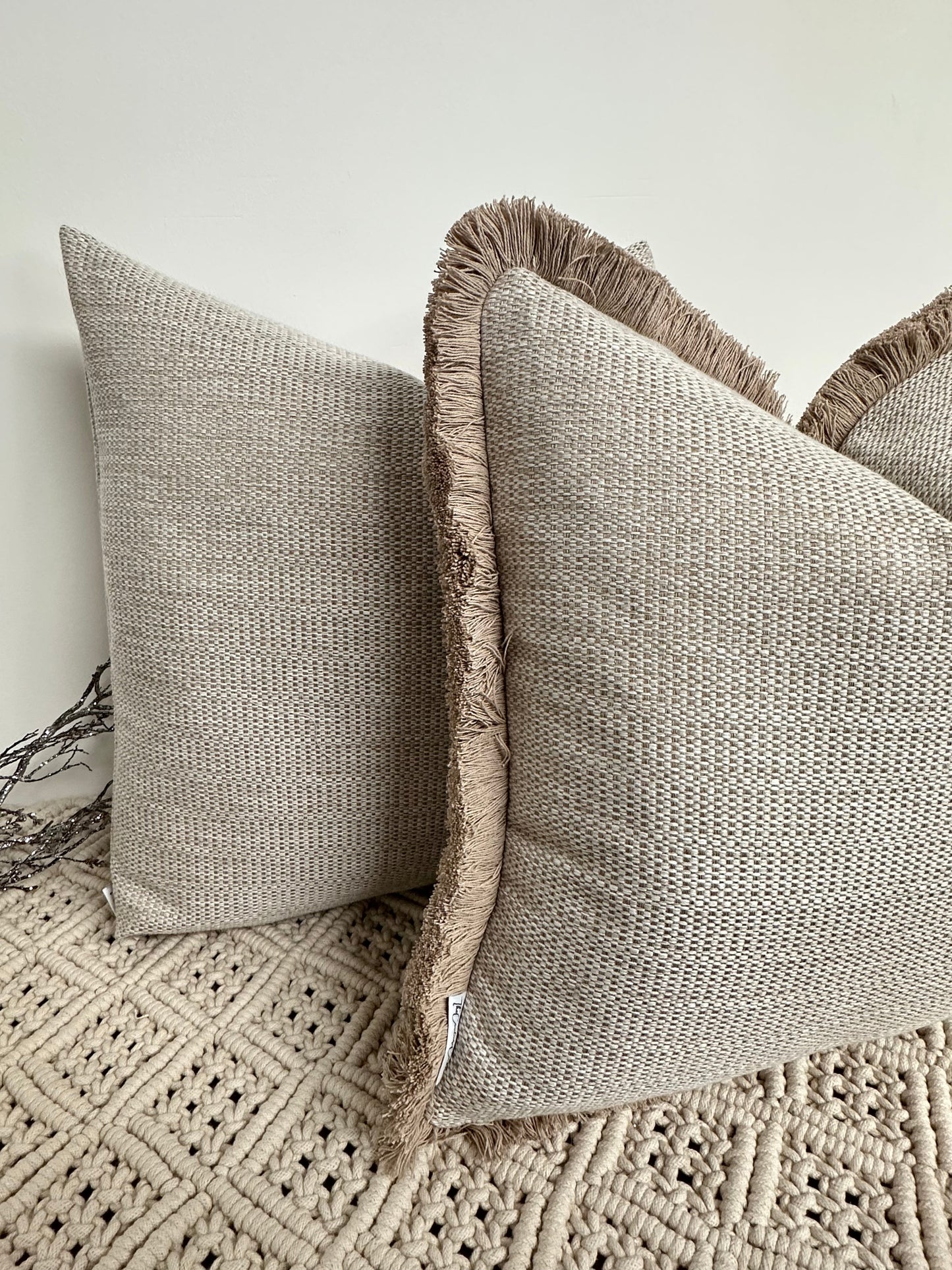 The Couture Cushion - The Beige Kors - Style No. 63