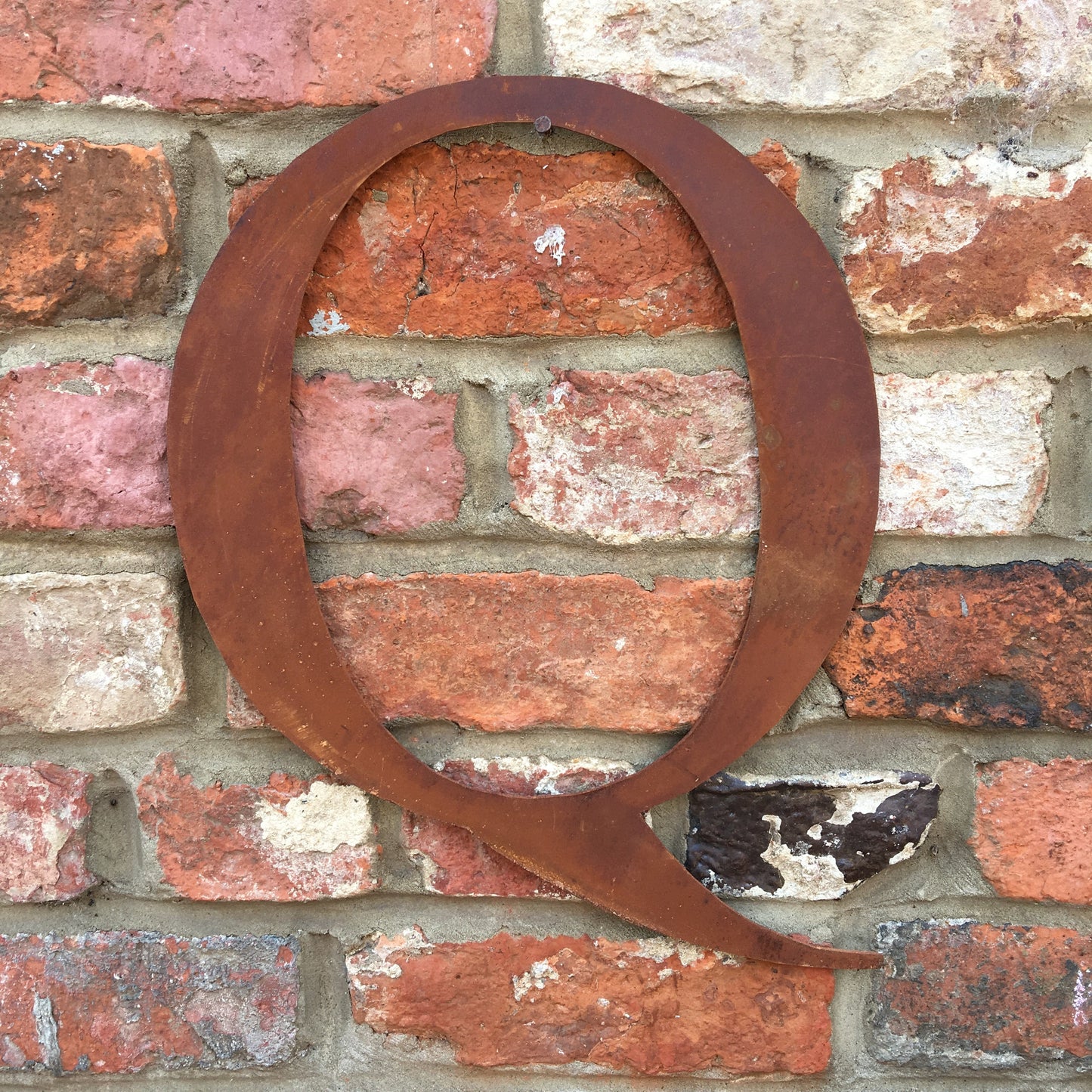 Classic Rusty Metal Letters 5" And 12" A-Z 0-9 Rustic Signs For The Home And Garden