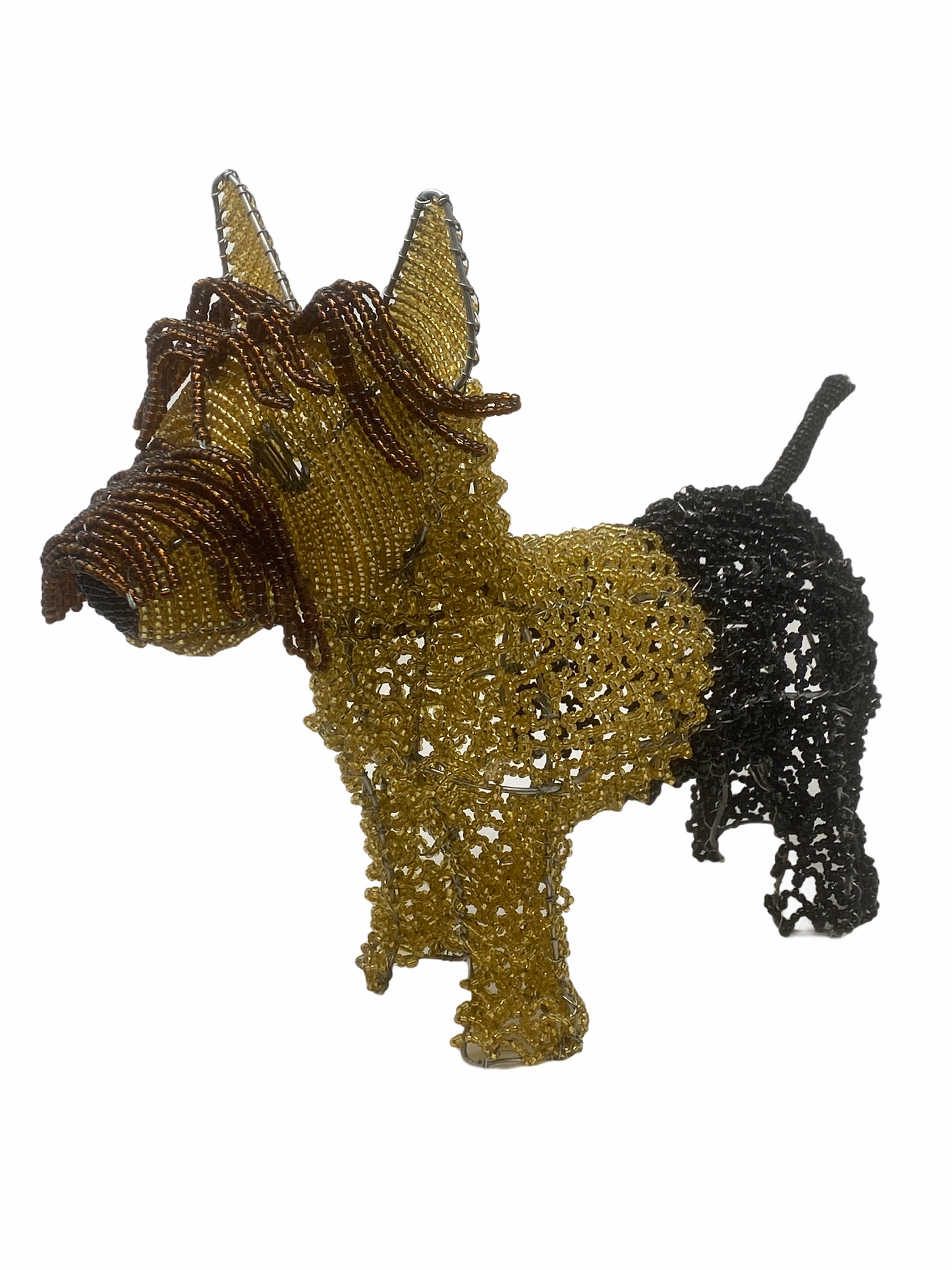 Yorkshire Terrier - Beaded Sculpture