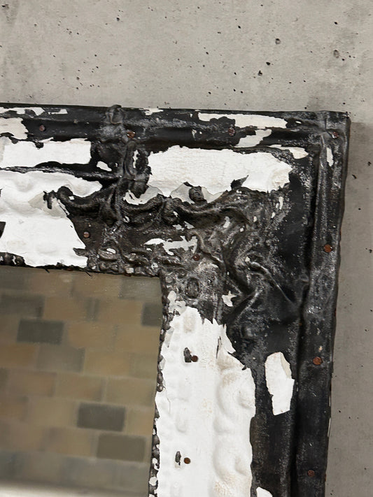 Pressed Tin Ceiling Tile Mirror (RW10)