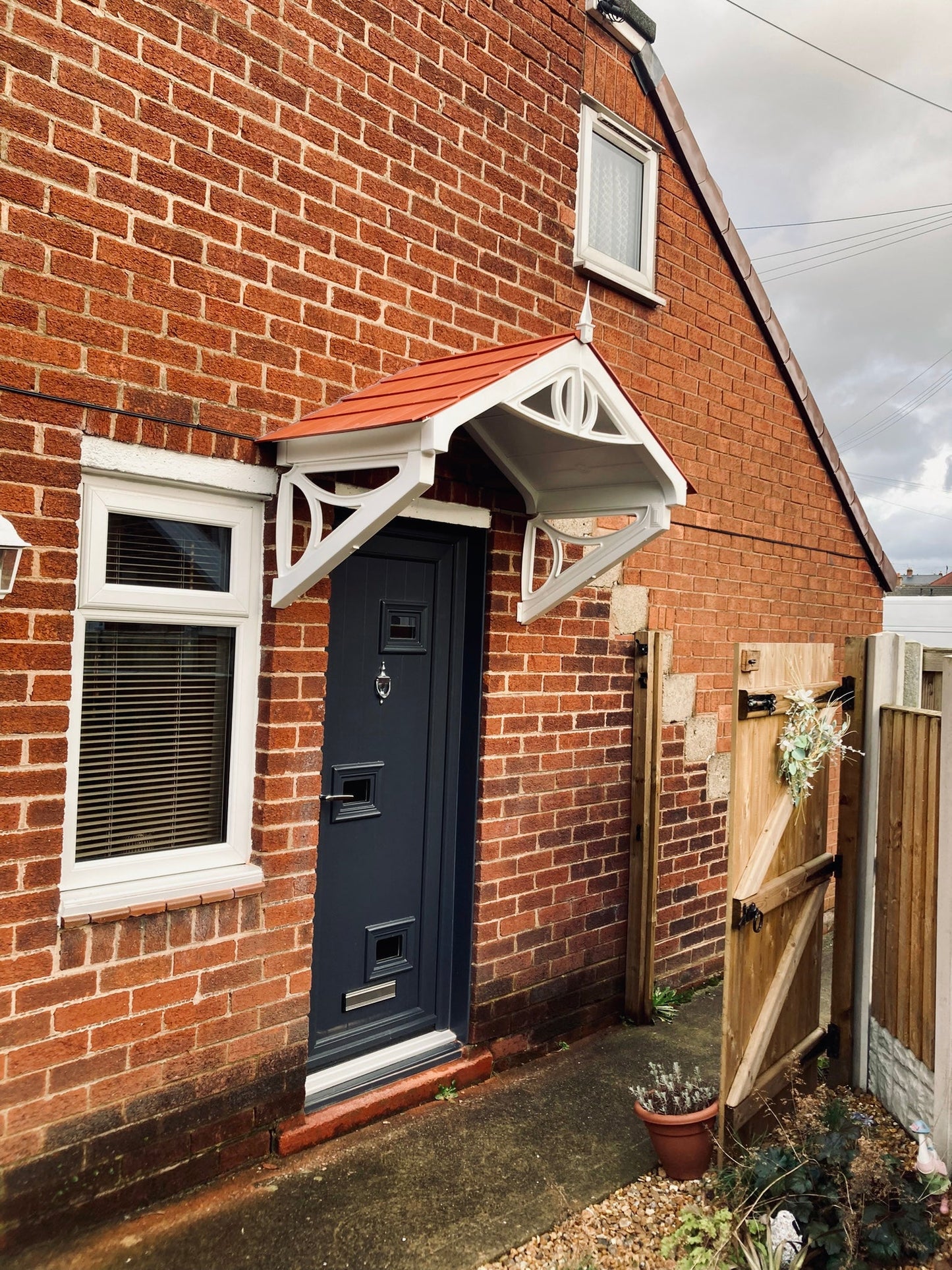 Rockingham Door Canopy 149cm - Flat Pack Porch Canopy