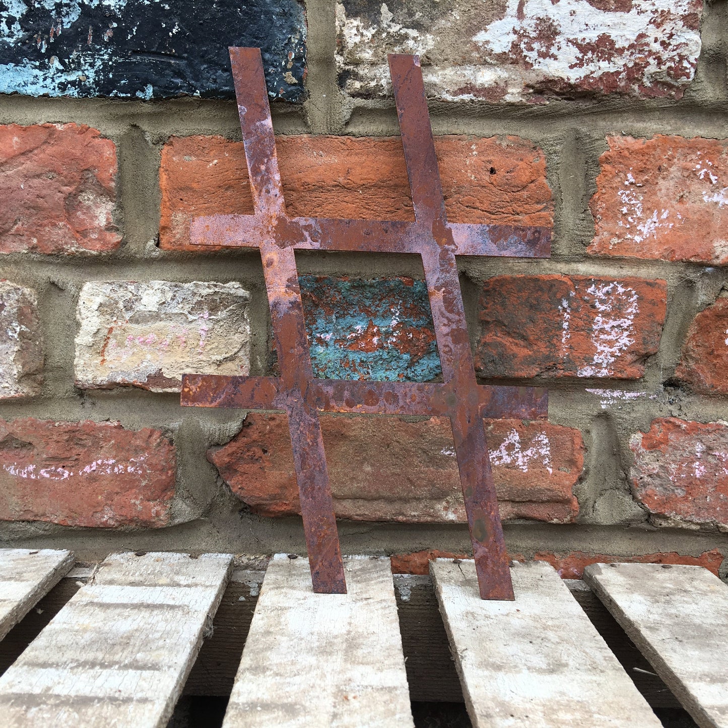 Classic Rusty Metal Letters 5" And 12" A-Z 0-9 Rustic Signs For The Home And Garden