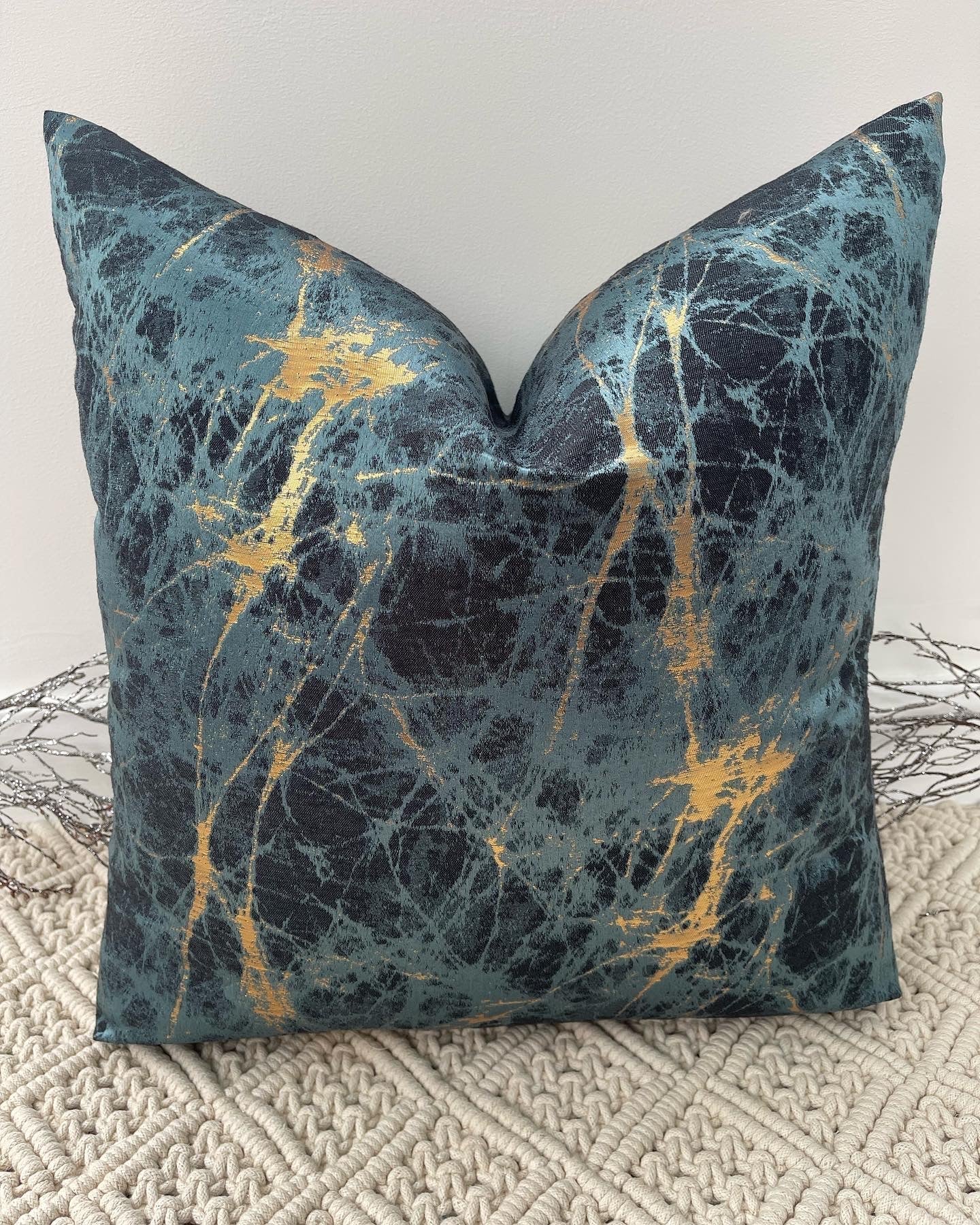 The Couture Cushion - The Teal Cooper - Style No. 114