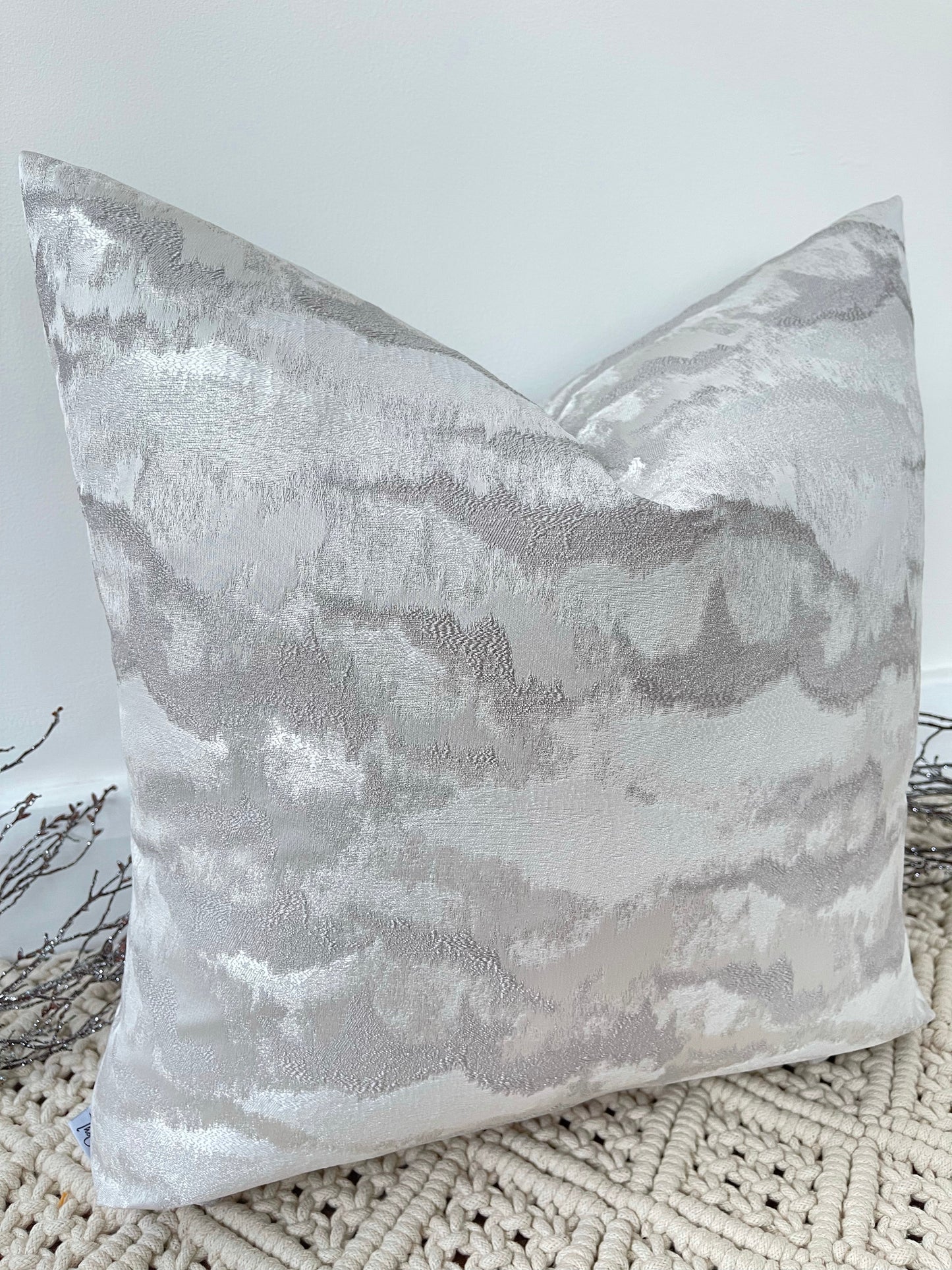 The Couture Cushion - The Silver Vestige - Style No. 97