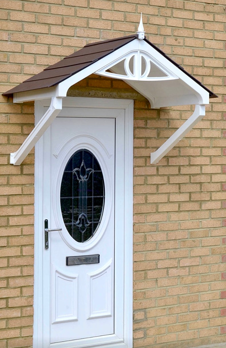 Astwell Door Canopy 149cm - Flat Pack Porch Canopy