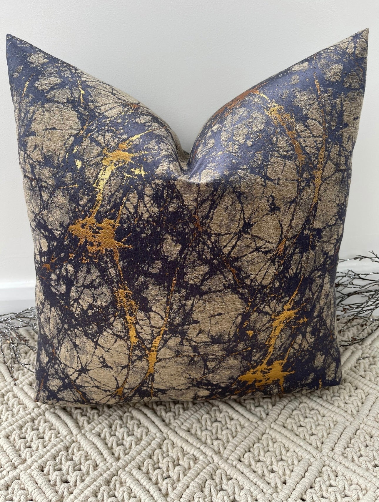The Couture Cushion - The Navy Cooper - Style No. 115