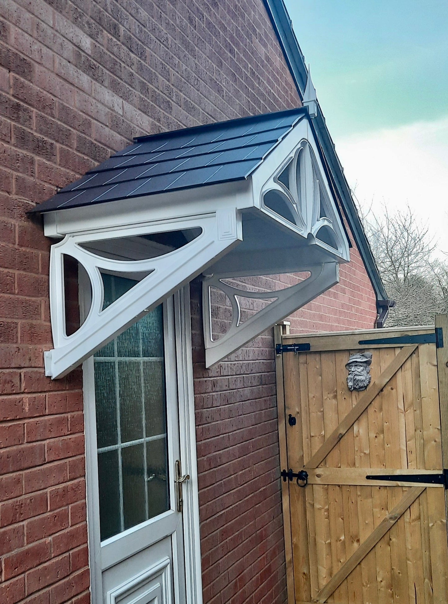 Althorp Door Canopy 149cm - Flat Pack Porch Canopy