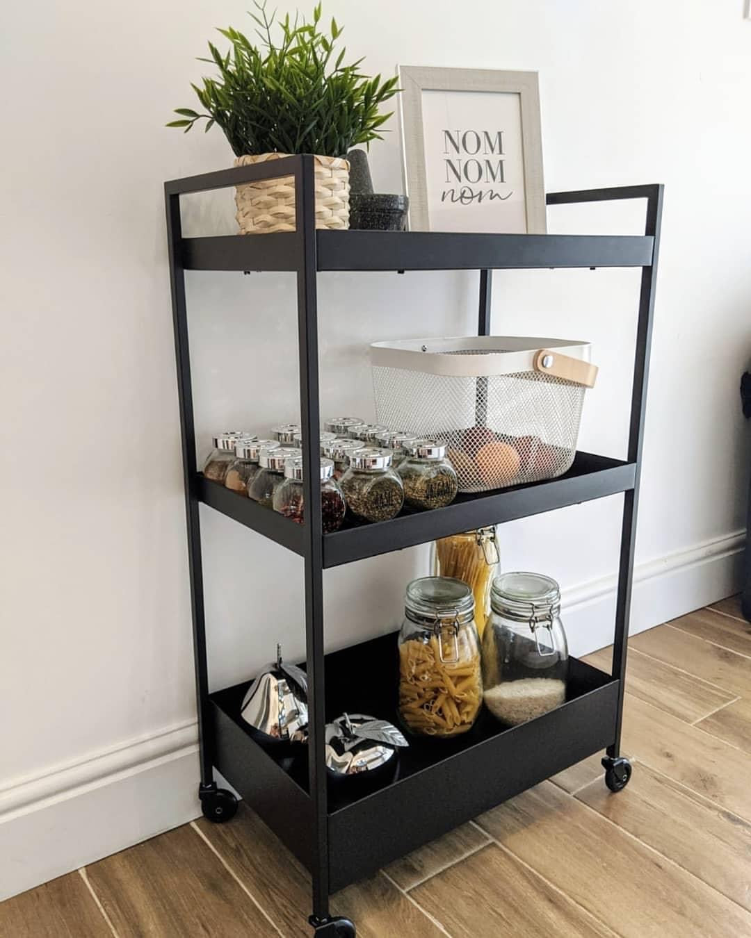 Nom Nom Nom Kitchen Simple Wall Decor Print