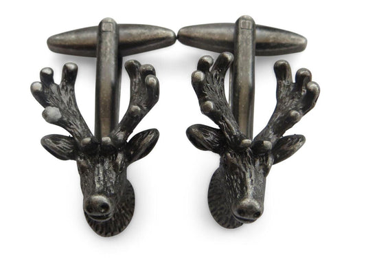 black stag cufflinks