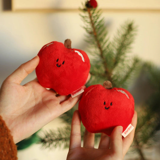 Daily White | Snow Apple Plush Charm
