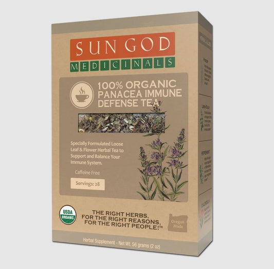 Organic IMMUNE DEFENSE Herbal Tea with 10 FREE Tea Bags