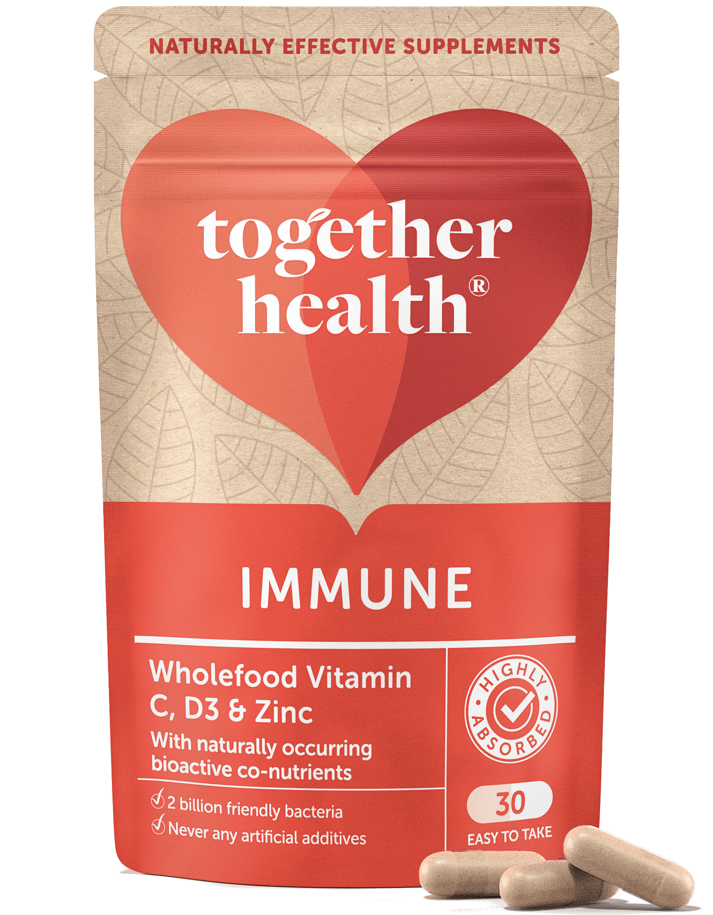 Immune – Vitamins for Immune System – 30 Capsules