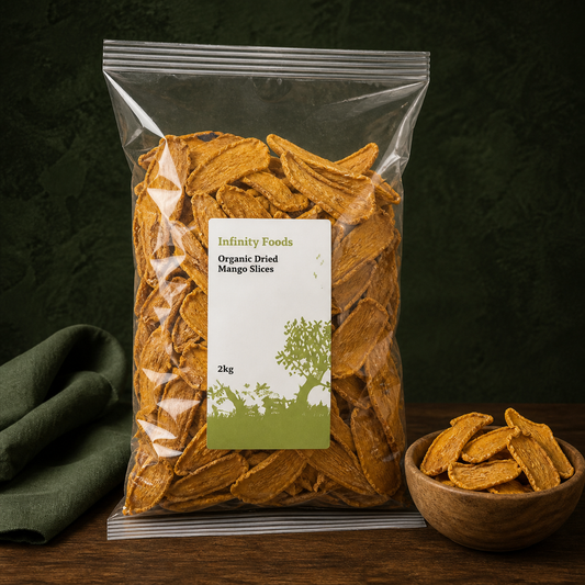 Infinity Foods Bulk Organic Dried Mango Slices