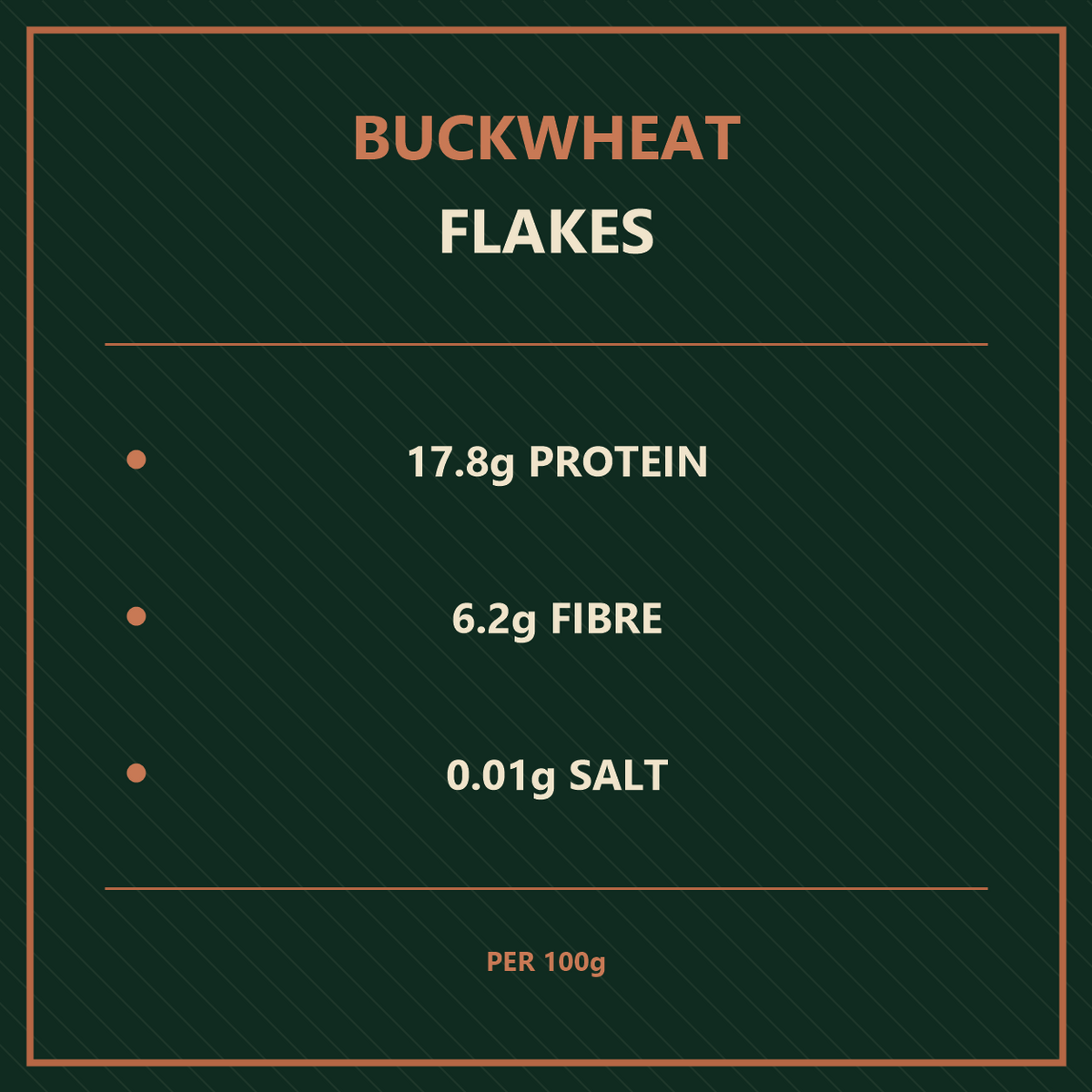 Infinity Foods Organic Buckwheat Flakes