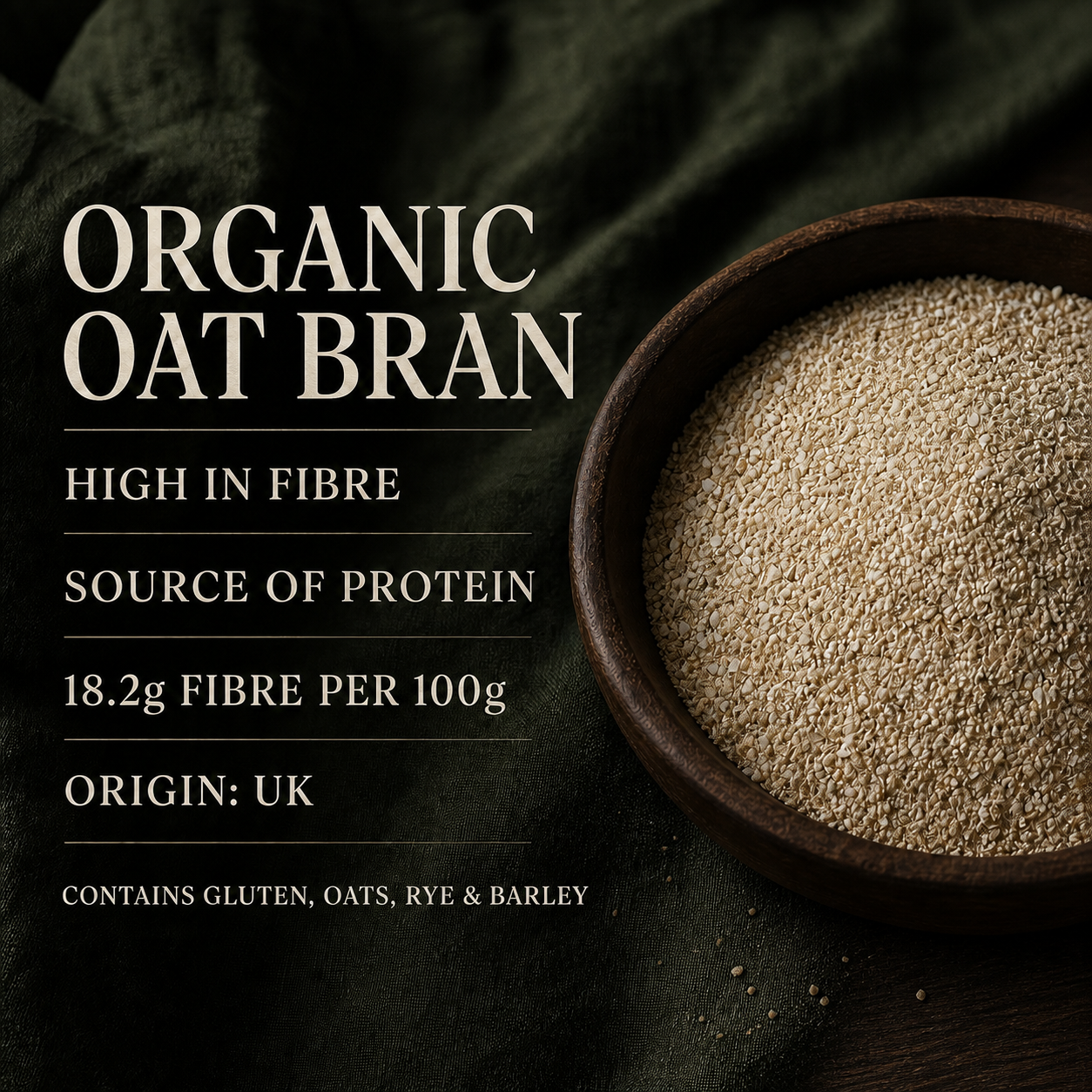 Infinity Foods Organic Oat Bran
