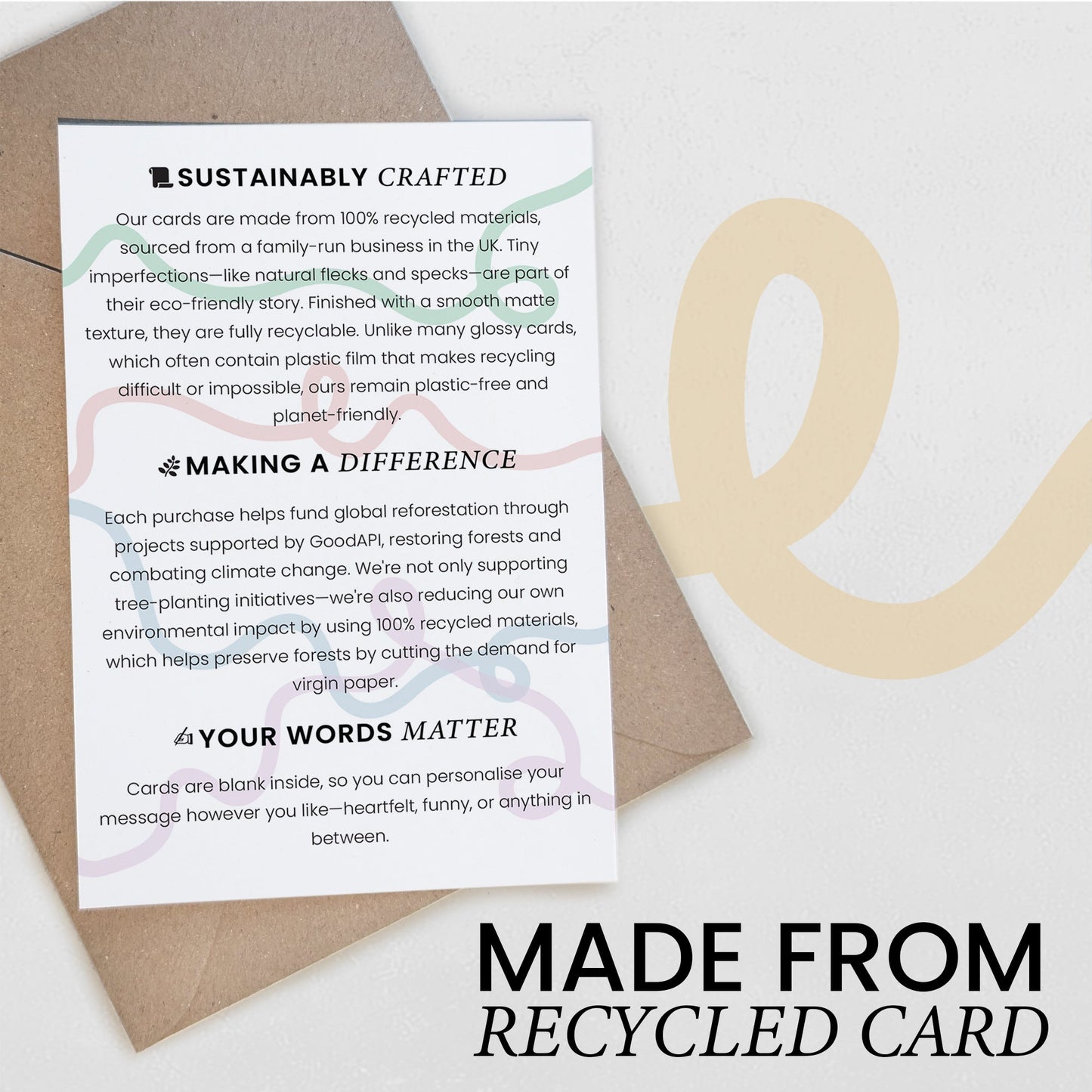 Orange Tabby Cat Birthday Card – Cute Cat Lover Card with Party Hat – Purr-fect Birthday Greeting Card for Cat Owners