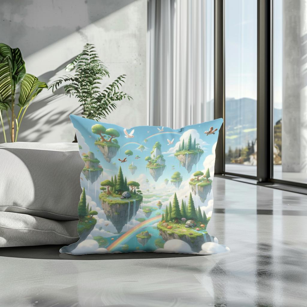 Skyward Isles Cotton Cushion