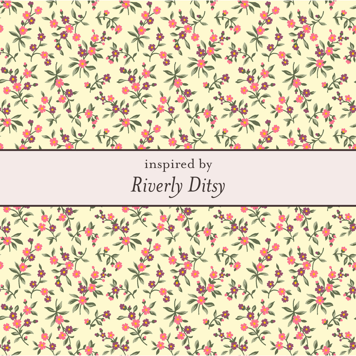 Laura Ashley Silver Riverly Ditsy Pave Flower Necklace