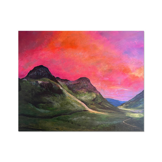 Into The Glencoe Dusk Artist Proof Collector Print