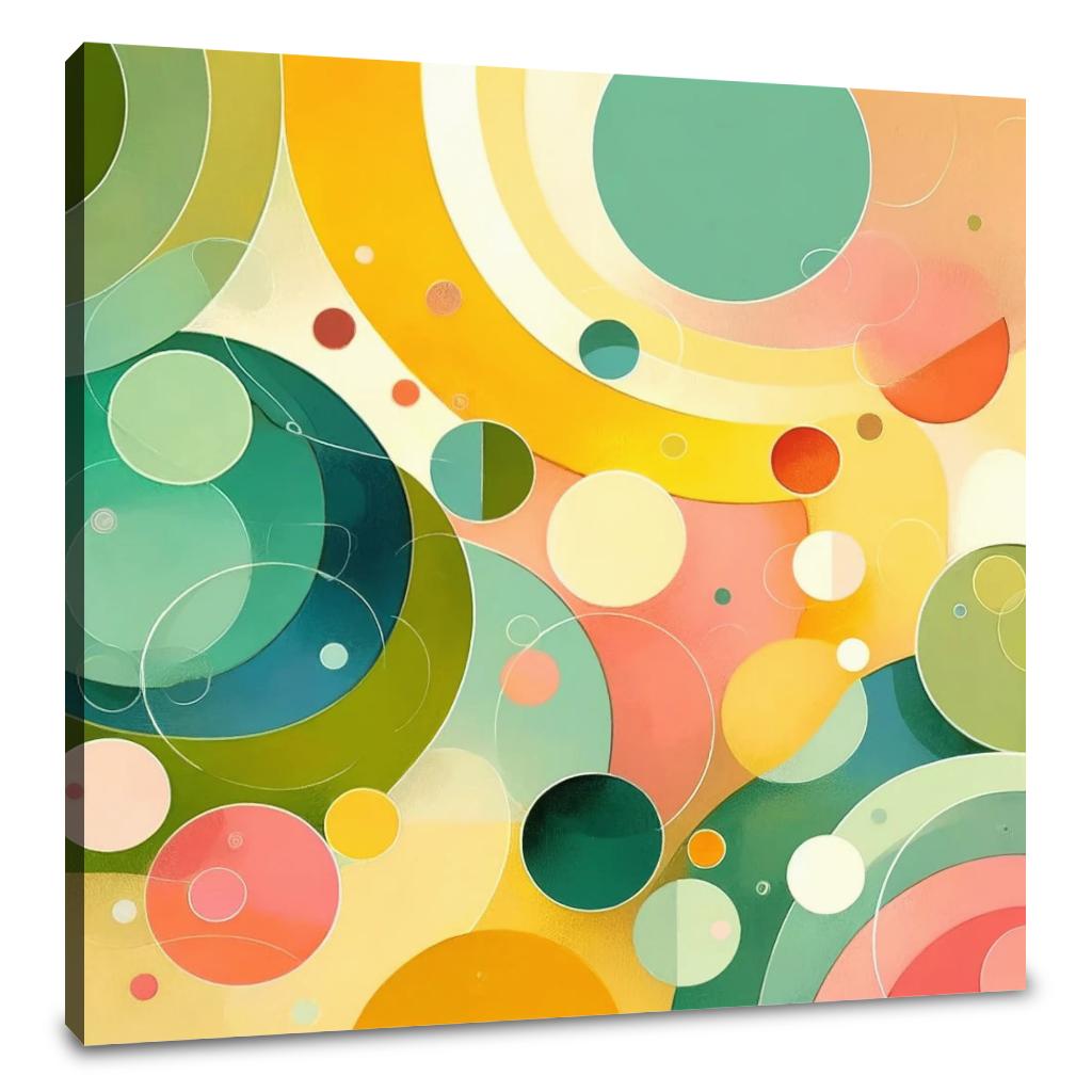 Friendliness Bloomed Canvas