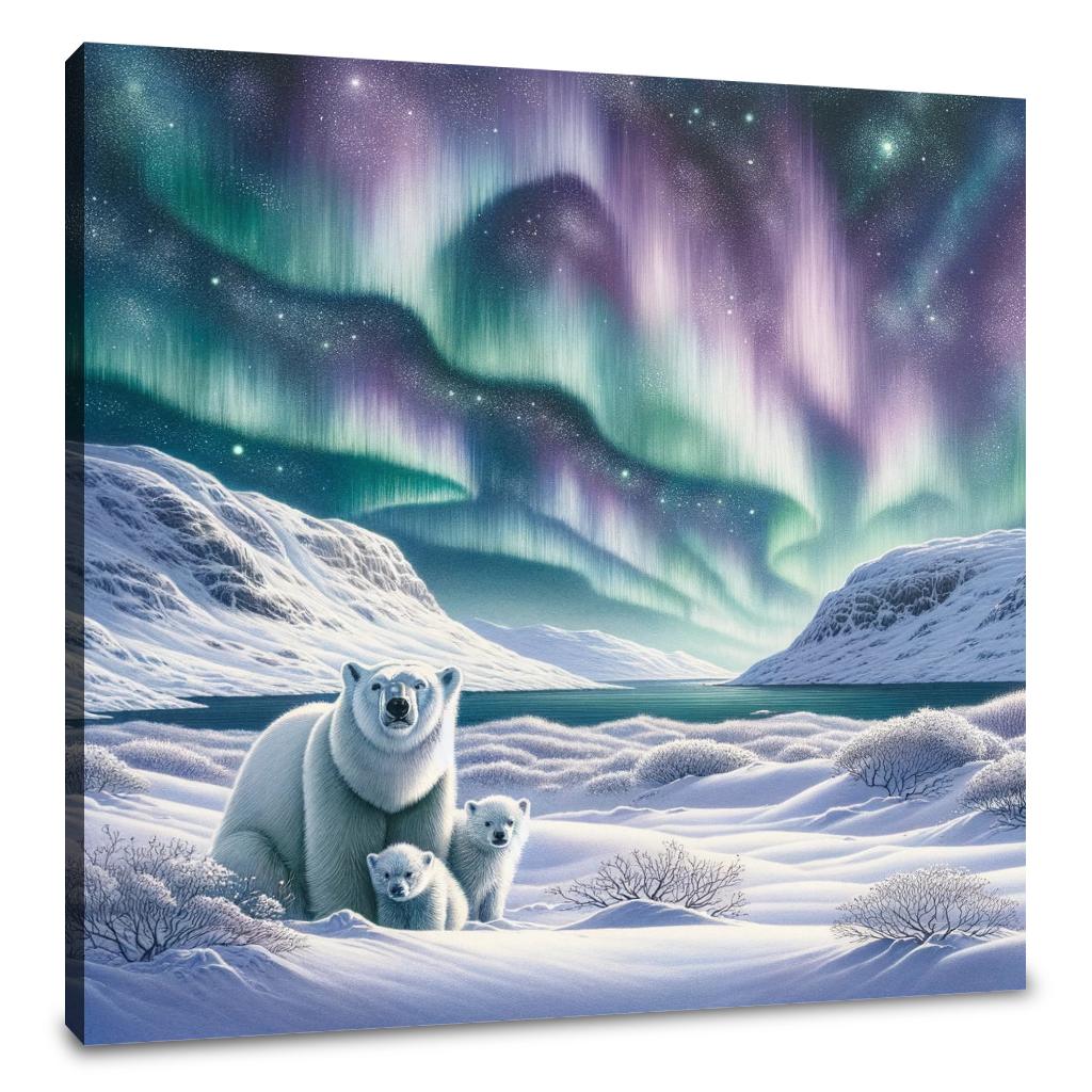 Arctic Whisper Canvas