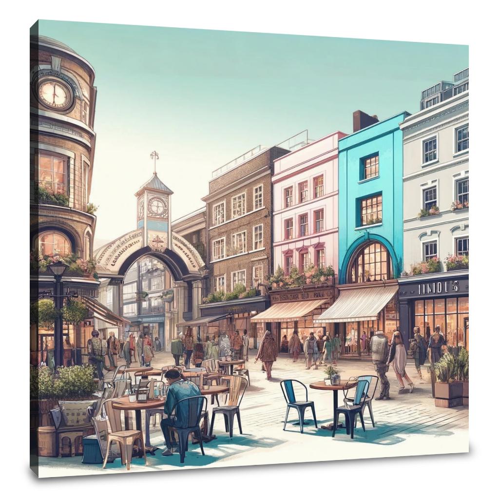 Carnaby Street Vibes Canvas