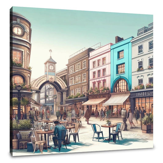 Carnaby Street Vibes Canvas