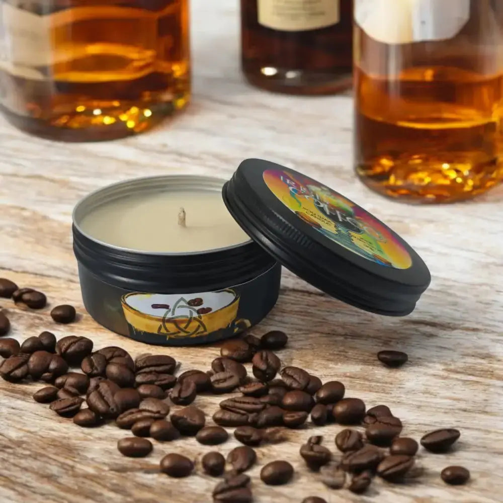 Irish Coffee - Atmospheric Tin Candle