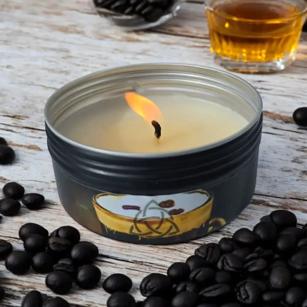 Irish Coffee - Atmospheric Tin Candle
