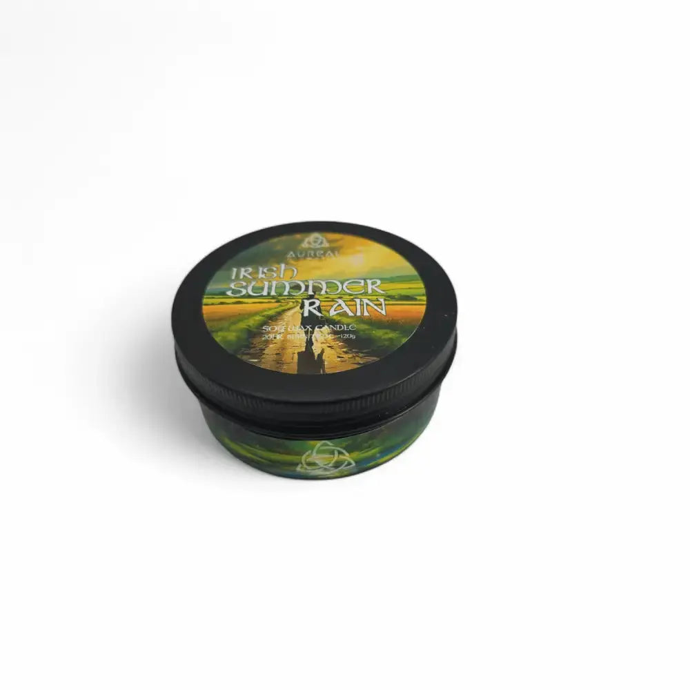 Irish Summer Rain- Atmospheric Tin Candle