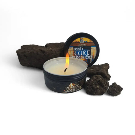 Irish Turf Fireside - Luxury Tin Candle