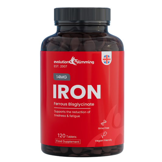 Iron Ferrous Bisglycinate 14mg - Gentle Iron Supplement for Enhanced Absorption