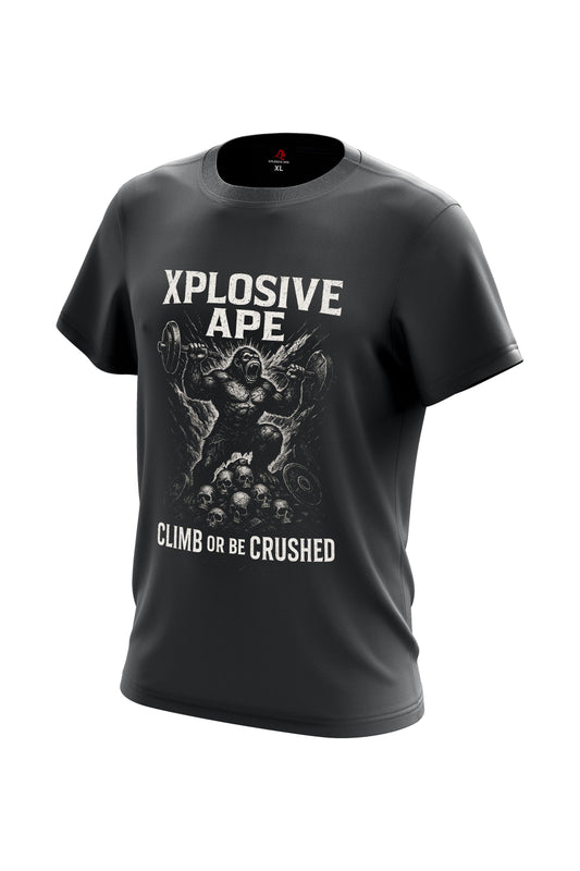 XAPE Iron Summit Tee - Charcoal