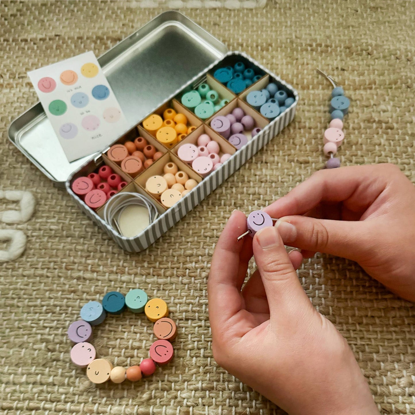 It’s Nice To Be Nice Bracelet Beading Gift Kit for Children