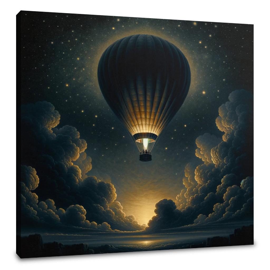 Nocturnal Elegance Canvas