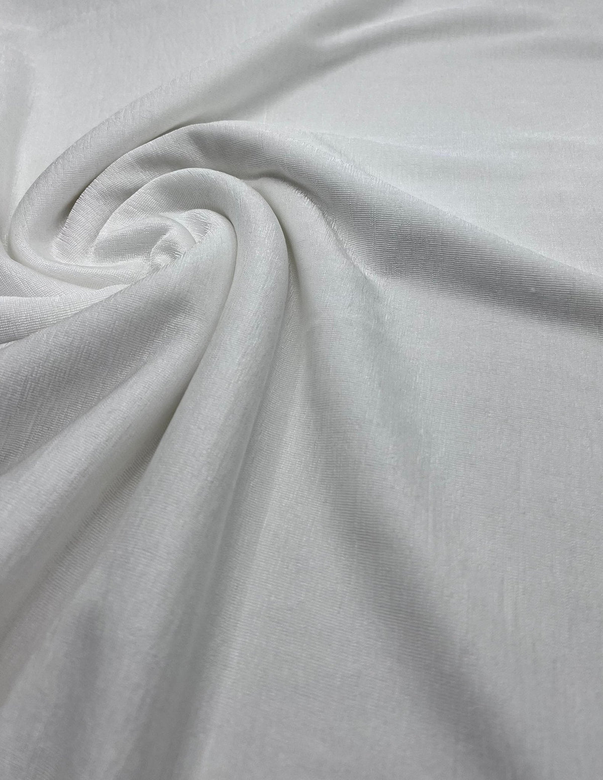Ivory Acetate Slinky 4 Way Stretch Fabric
